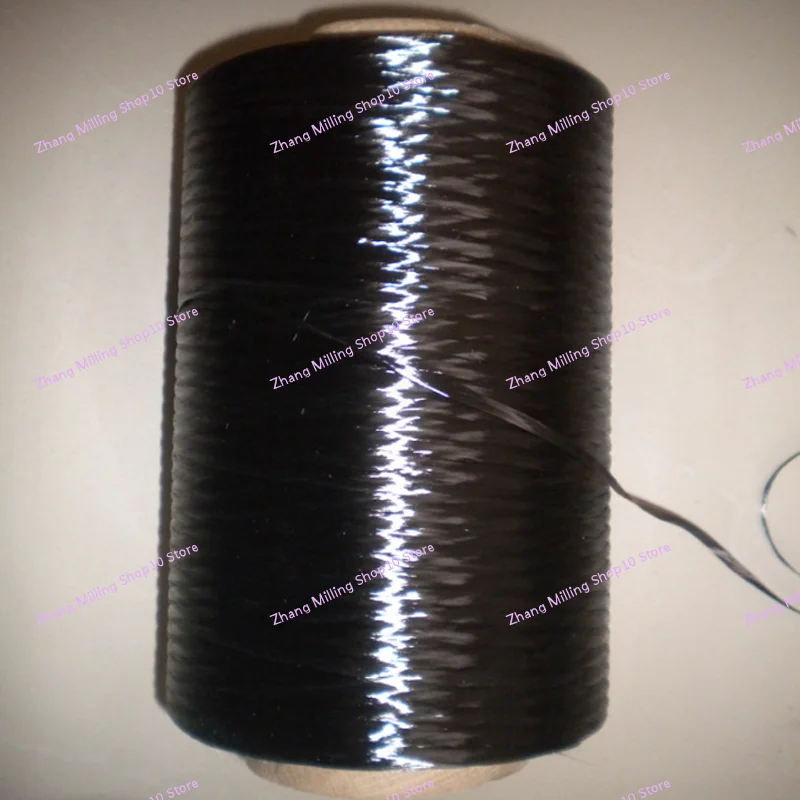 12K Carbon Fiber Fibre Tow Filament Yarn Thread Tape 4900MPa 10m Length