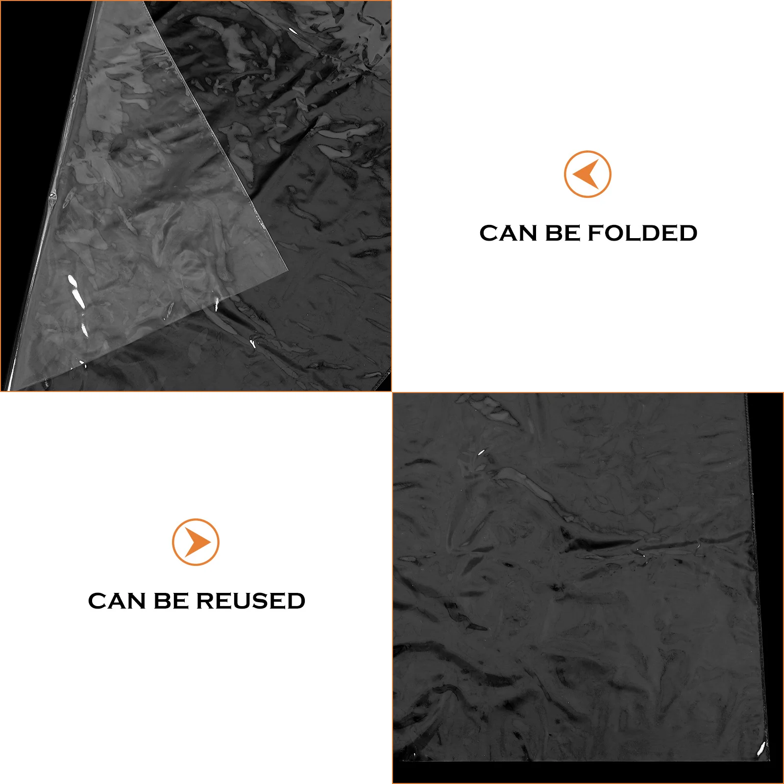 

5Pcs Garment Dustproof Bag Clear Transparent Plastic Clothes Covers Hanging Clothes Protectors Waterproof Wardrobe Storage