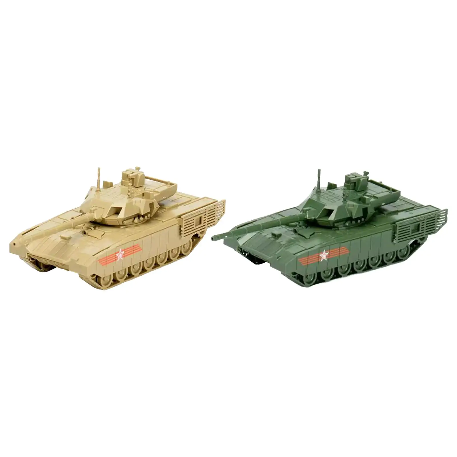 1/72 Tank Model Puzzle Party Favors Collection Miniature Tank Building Kits Battle Tank Toy for Boys Children Kids Girls Gifts