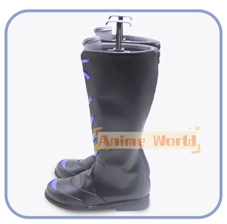 Jogo azul arquivo jomae saori cosplay sapatos halloween mulher sapatos feitos sob encomenda