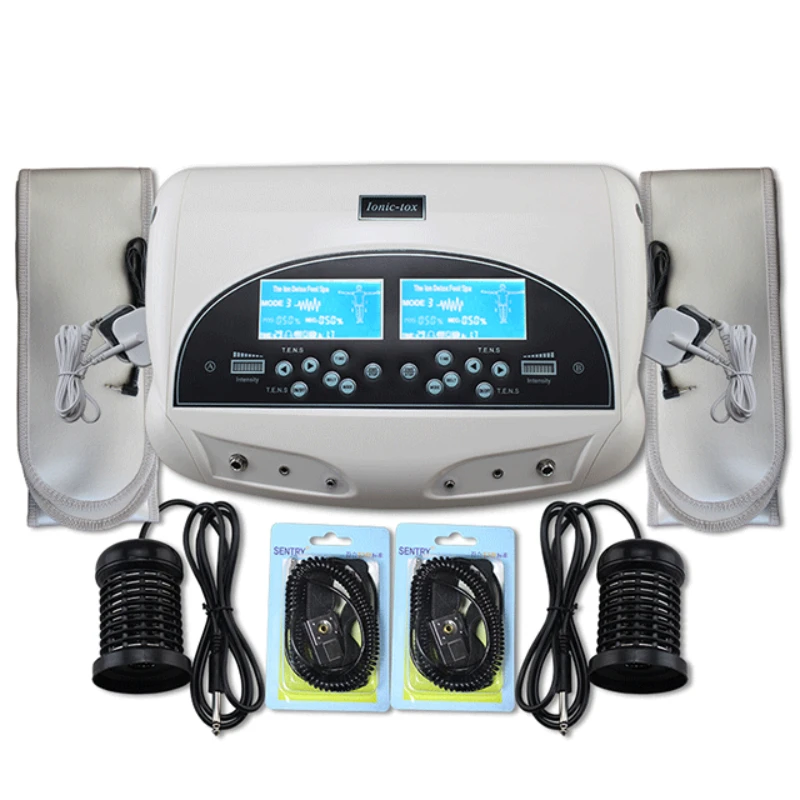 Dual ionic detox footbath product