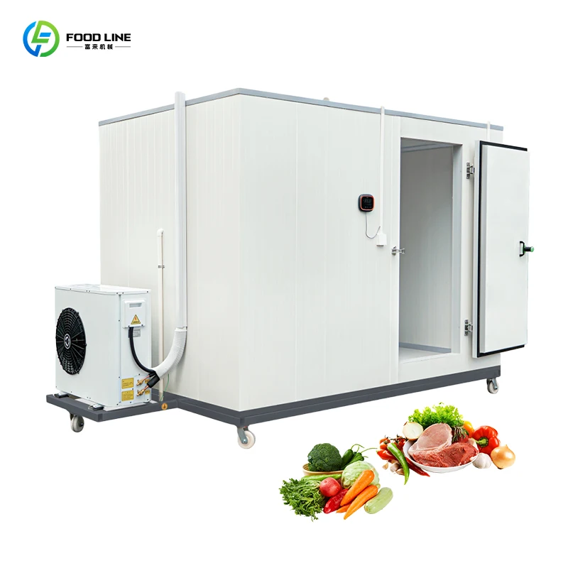 

Customized Cold Storage Industrial Cool Rooms and Freezer Room Walk in Refrigeration Unit High Quality and High Efficiency