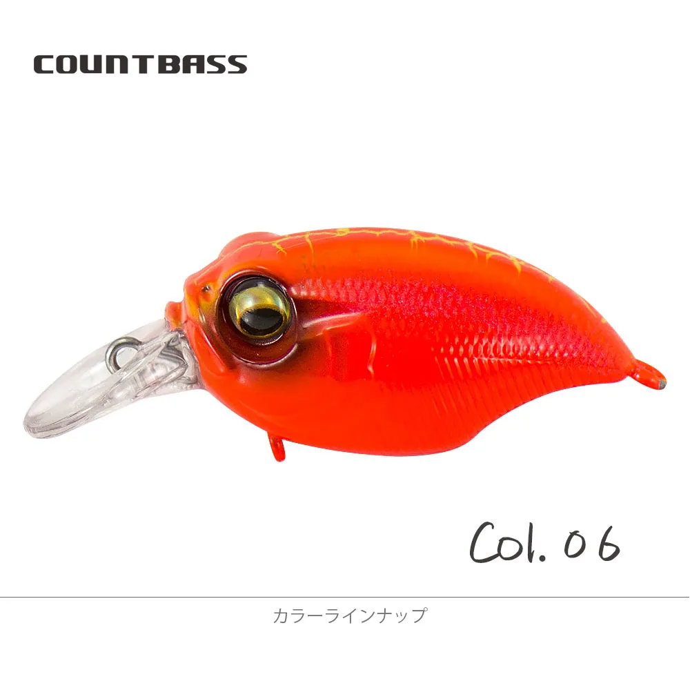 Countbass Wobbler 38 mm 1-1/2 Zoll 43 mm 1-3/4 Zoll 48 mm 1-7/8 Zoll Angelköder Stecker Wobble Fishing Kunststoffköder Wobbler – Detail 22