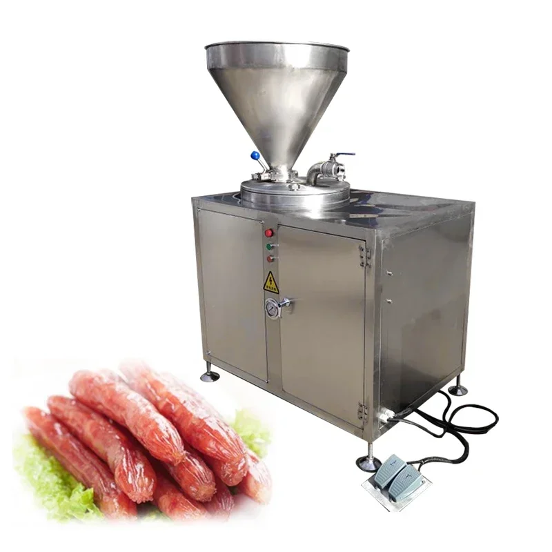 for Stainless Steel Automatic Piston Sausage Filler  Sausage Making Machine / Small Scale Sausage Making Plant/ Ham Stuffer