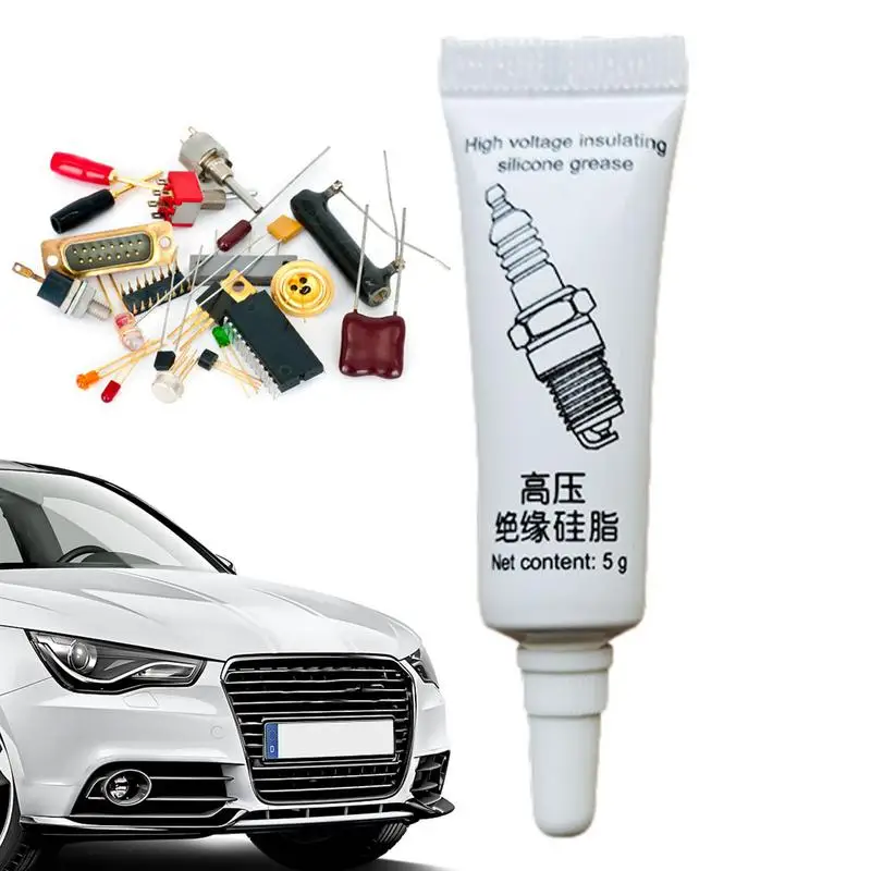Picture 6: Dielectric Grease Automotive High-voltage Insulation Silicone Grease Lubricant Portable High Temp Grease for Electrical