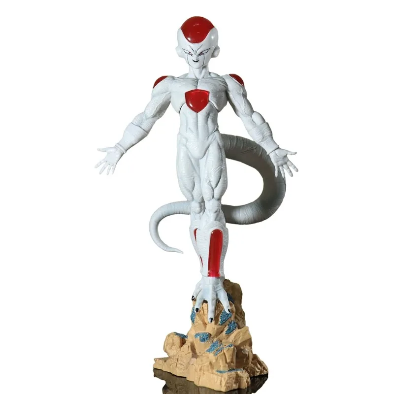 Dragon Ball Anime Figuren Super Frieza Figur Goldene Figur Statue Sammeln Modell Puppe Desktop ornamente Spielzeug Geschenke 26 cm