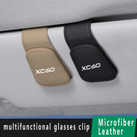 Car Eyeglass Holder Glasses Storage Clip for volvo XC60 Auto Sunglasses Holder Interior Multifunction Car Accessories