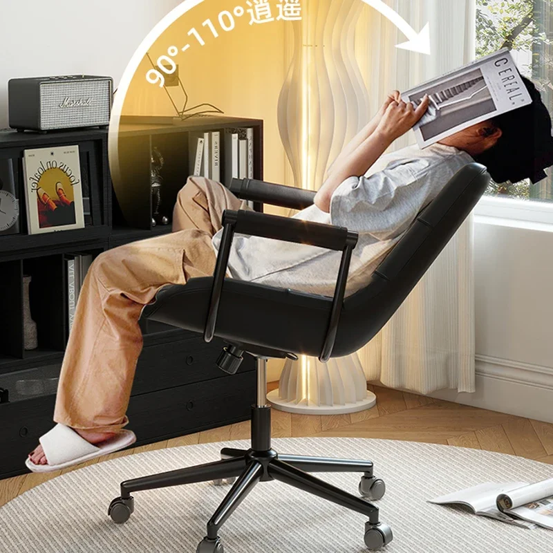 Study Throne Office Chair Desk Lazy Arm Modern Playseat Executive Office Chair Nordic Portable Silla Oficina Trendy Furniture 4