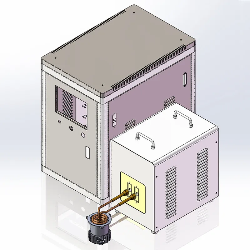 

Metal Quenching Brazing Copper Tube Annealing Machine Motor Stator Rotor Hot High Frequency Inductio Heating Equipment