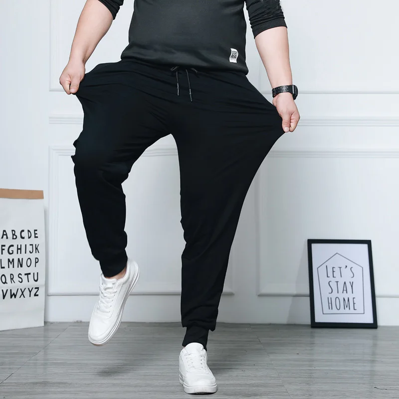 Plus Size 15XL 200KG High quality Autumn Winter Spring men sweatpants large sports pants oversize pants 180KG 58 60 66 68 70