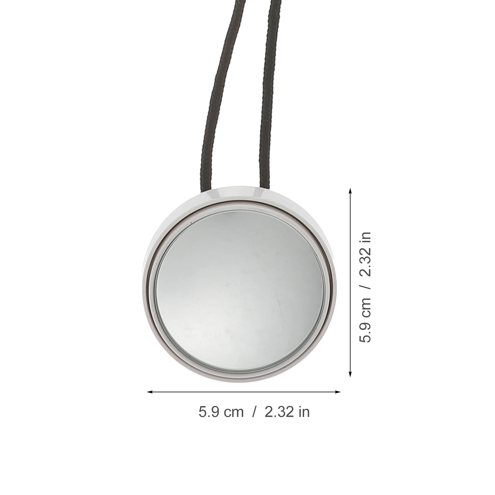

1Pcs Diving Rearview Mirror 360 Degree Adjustable Portable Scuba Diving Safety Rear Mirror Rope Lanyard Durable Design