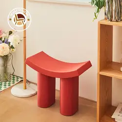 Wuli Nordic Celebrity Small Flying Elephant Household Ins Special-shaped Low Stool Creative Modern Minimalist Pedal New Hot 2024