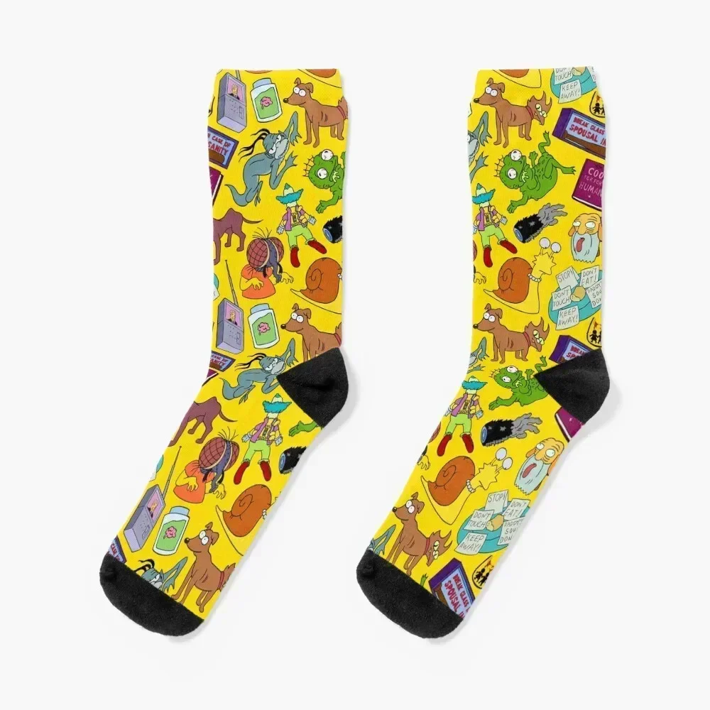 

Treehouse of Horror Socks kids halloween Socks Women Men's