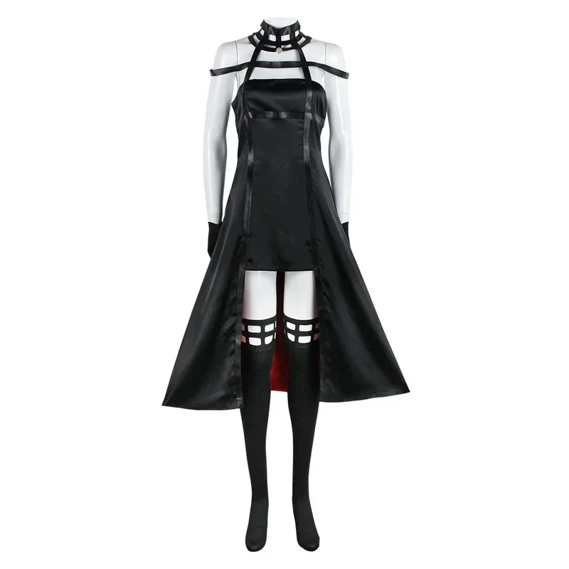 EE01 Yor Forger Cosplay Dress Anime SPY×FAMILY Killer Yor Briar Forger Cosplay Costume Wig Thorn Princess Black Dress for Wo&0Ww