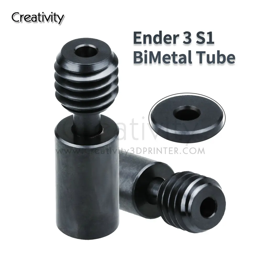 

Ender 3 S1 Nano Coated Metal Bimetal Throat Alloy Heatbreak For Sprite Extruder Ender 3 S1 Pro, Plus CR10 Smart Pro V3 SE K1Max