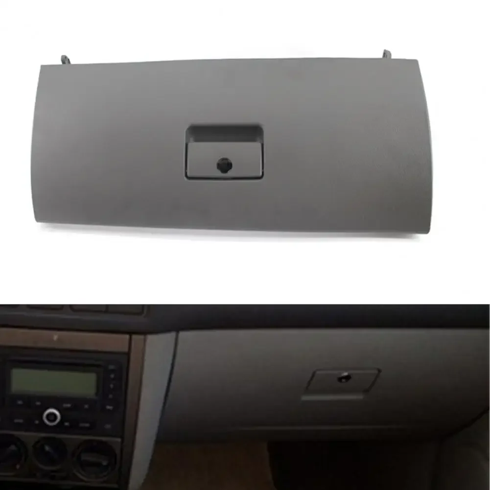 Car Glove Box Lid Fine Workmanship Unfading ABS Console Glove Box Cover Modified Part Car Interior Accessories for VW Golf 4