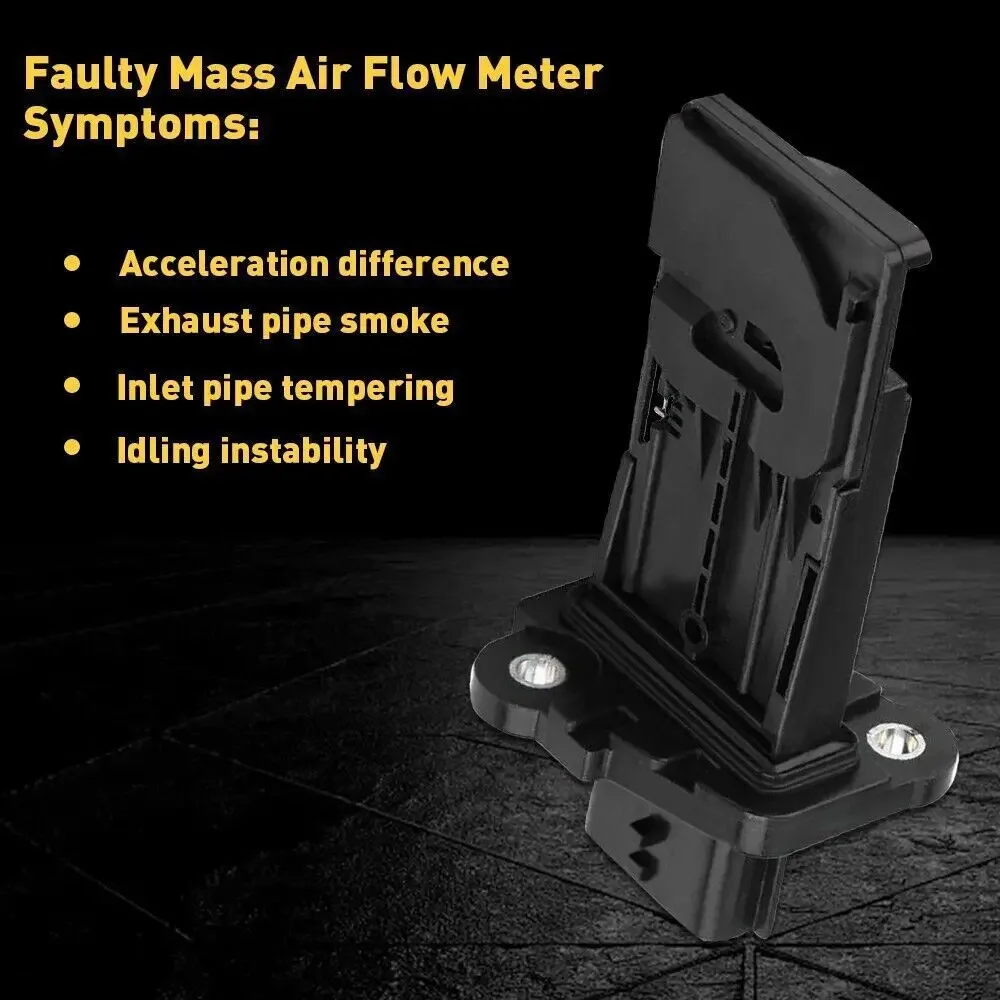 MAF0102, MA321 Luchtstroomsensor Meter Zwart voor 2013-2015 Nissan Altima 2.5/Sentra 1.8 Massa 22680-1MG0A, AFH60M39