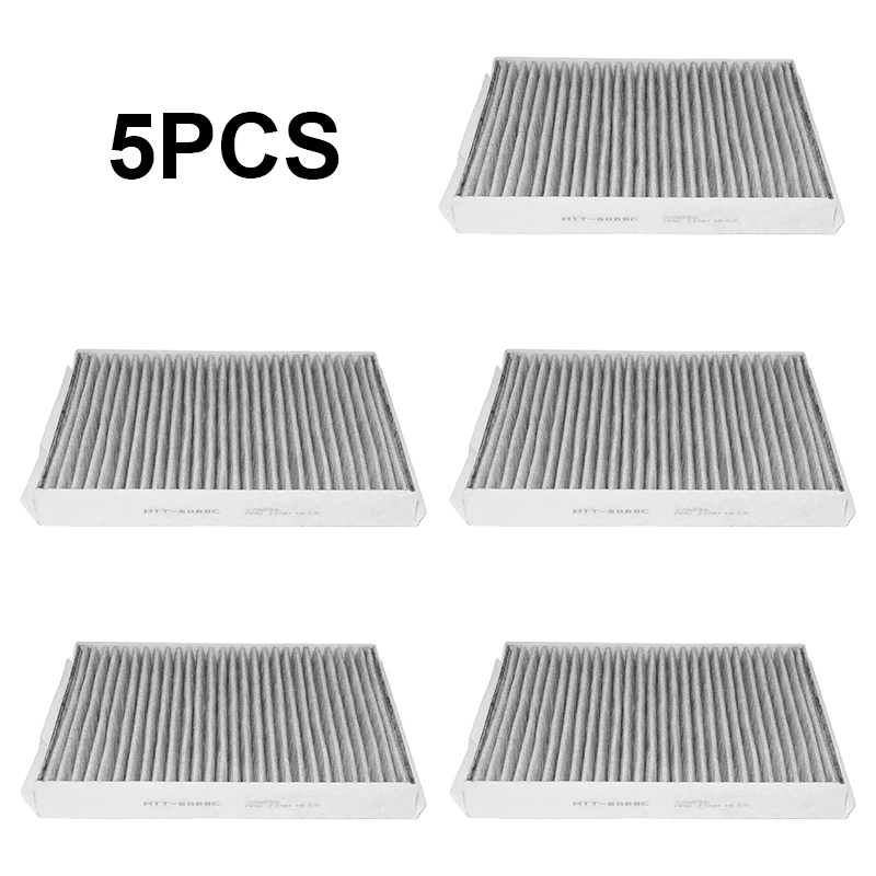 

5PCS Car Cabin Air Filter For Ford Mustang 2014 2015 2016 2017 2018 2019 2.3T Mustang GT 5.0L 2014- FR3Z-19N619-A 903261528