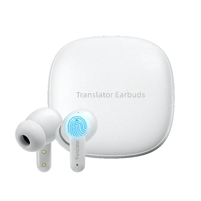 M3 Series Multi-country Mutual Translator Earbuds Smart Wireless Real Time Offline Translation Earphone Supports 144 Languages