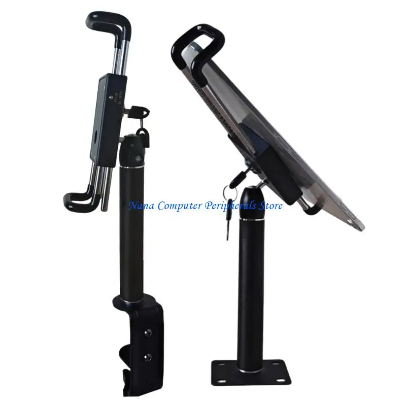 

F68C Tablet Holder Stand with Lock 360 Degree Rotatable Angled Portable Desktop Bracket Support For 7-13inch Tablet Holder
