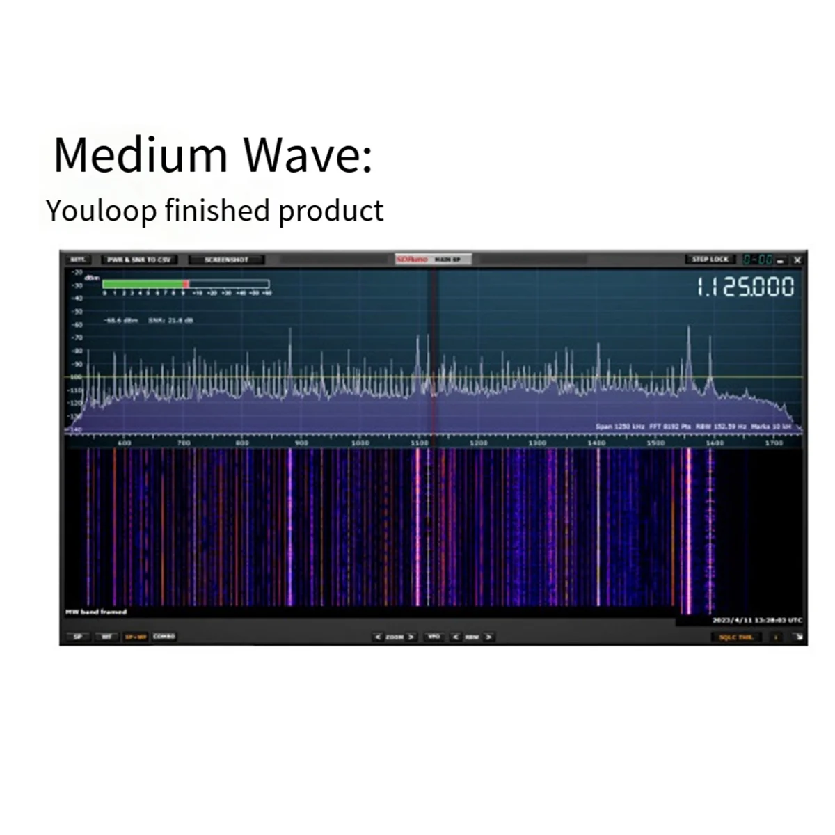 YouLoop هوائي حلقة مغناطيسية ، استقبال SDR ، راديو الموجات القصيرة متعددة الوظائف