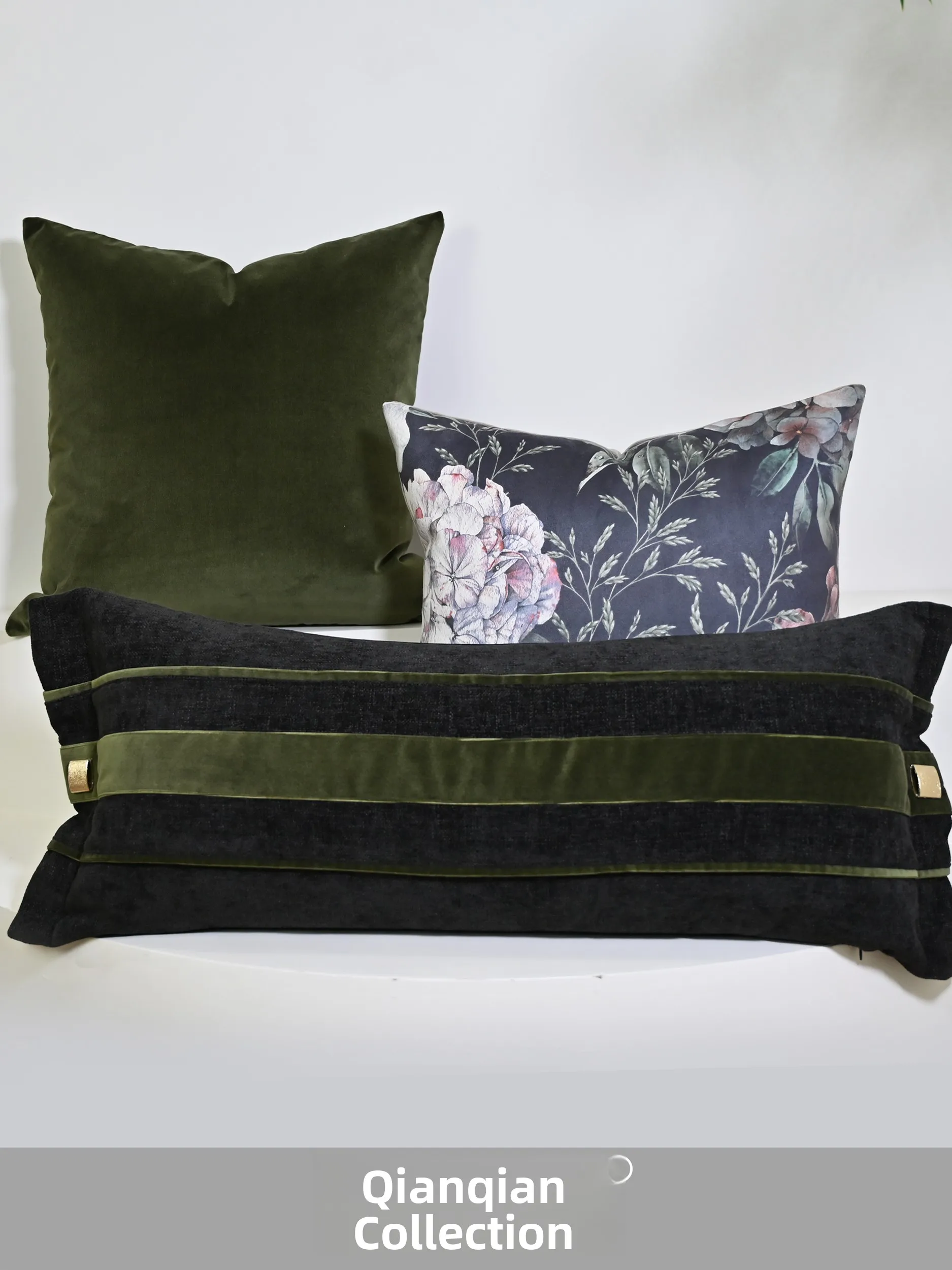 

Современная простая бархатная подушка класса люкс для образцовой комнаты, гостиной, дивана, отеля, виллы, изголовья кровати, квадратная подушка