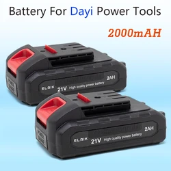 21V Rechargeable Battery 2000mAh Lithium Ion Battery For Dayi Electric Power Tool Battery