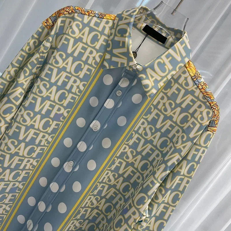 

для мужчин, повседневная винтажная мужская рубашка большой для мужчин, социальная Paisleylarla impresa camisa Chemise Homme Manche Longue 2025