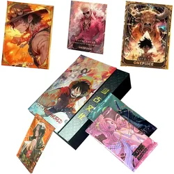 New One Piece Collection Cards Rare Booster Box Anime Luffy Zoro Nami Chopper TCG Child Birthday Gift Toy