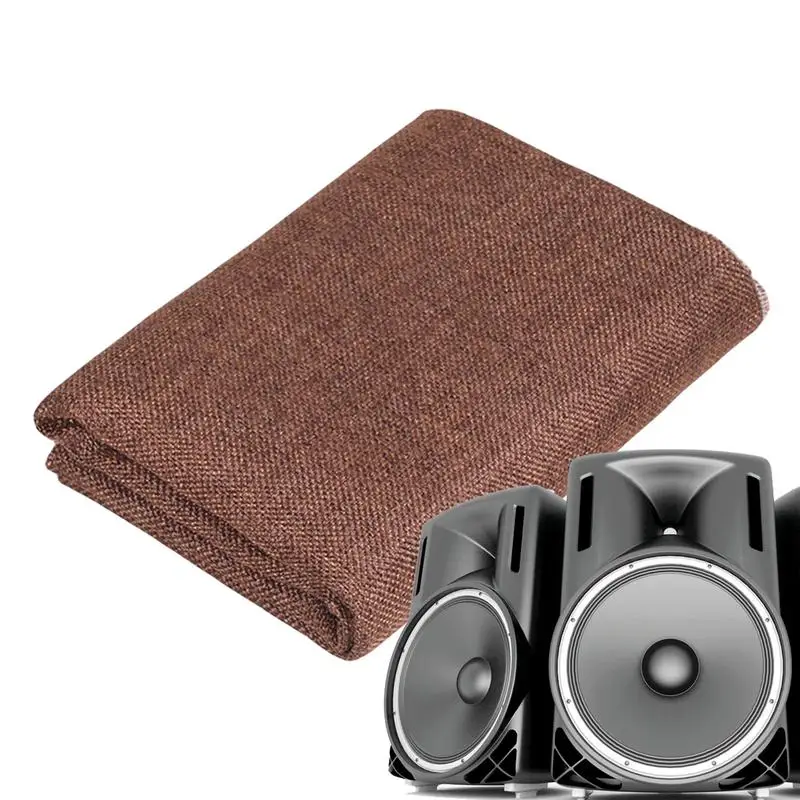 

Speaker Box Fabric 57X20Inch Speaker Grill Fabric Dustproof Acoustic Speakers Covers For KTV Audio Repair Home Stage Audio