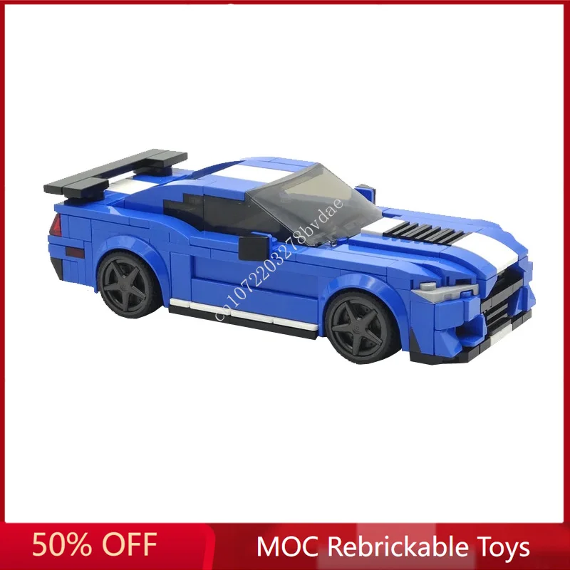 

383PCS MOC Speed Champions Super SportsCar Racing GT500 Model Building Blocks Technology Bricks DIY Assembly Kids Toys Gifts