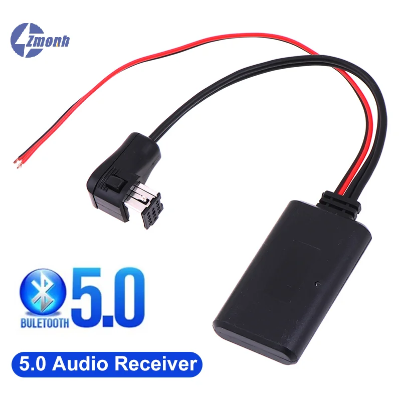

New！Car Bluetooth-compatible 5.0 Audio Receiver For Pioneer IP-BUS 11Pin Bluetooth-compatible Module Aux Receiver Cable Adapter