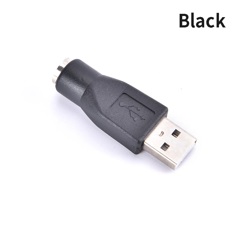 USB Male To PS2 Female 6Pin Adaptor Converter for Adapter PC Laptop Mouse Keyboard