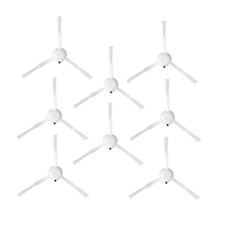 Escova Lateral de Substituição para Dreame Bot, Robot Aspirador, L10S, Ultra, S10, S10 Pro, 8Pcs