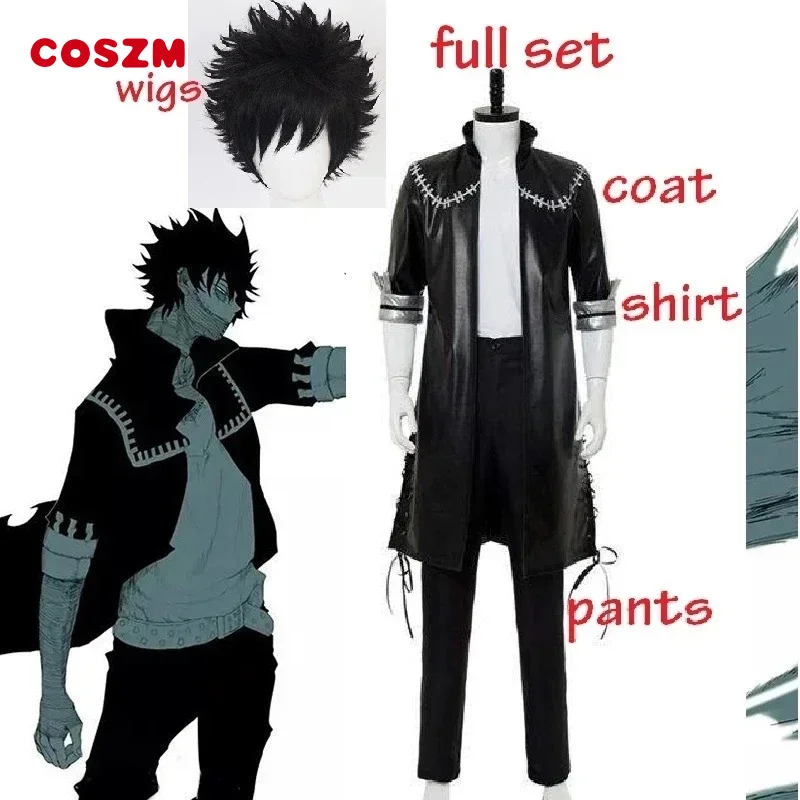 Custom My Hero Academia Boku no Hero Academia OCHACO URARAKA Dabi Косплей Костюм Полный комплект Мужчины Женщины Куртка Пальто Футболка парики ZM