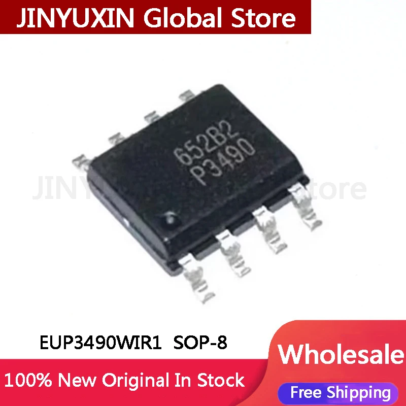 

(2-10piece) 100% New EUP3490WIR1 EUP3490 P3490 sop-8 Chipset