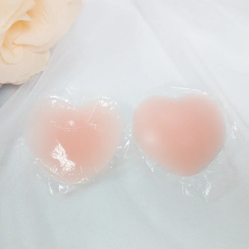 6Pair Silicone Nipple Cover Self Adhesive Silicone Invisible Bra Water Proof Reusable Strapless Lift Up Boob Tape Chest Pasties image 6