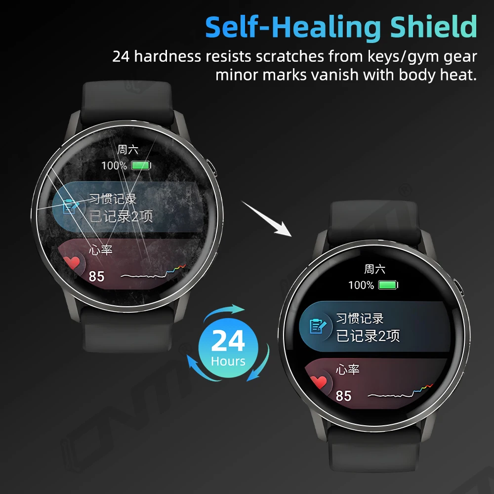 Garmin Venu 4 45mm 41mm 화면 보호기용 하이드로겔 필름, Garmin V... - 2