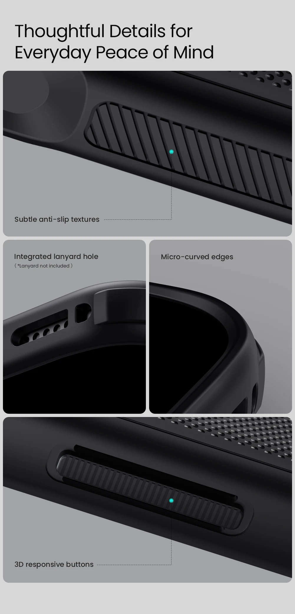 Für iPhone 18 Pro Max Hülle NILLKIN Passgenaue Hülle für iPhone 17 Pro Max 17 Pro 18 Pro Super Frosted Shield Case Matte PC-Abdeckung – Detail 9