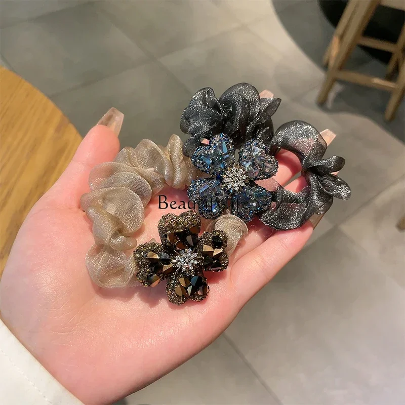 Corde à cheveux en biscuits, couvre-chef haut de gamme, tempérament