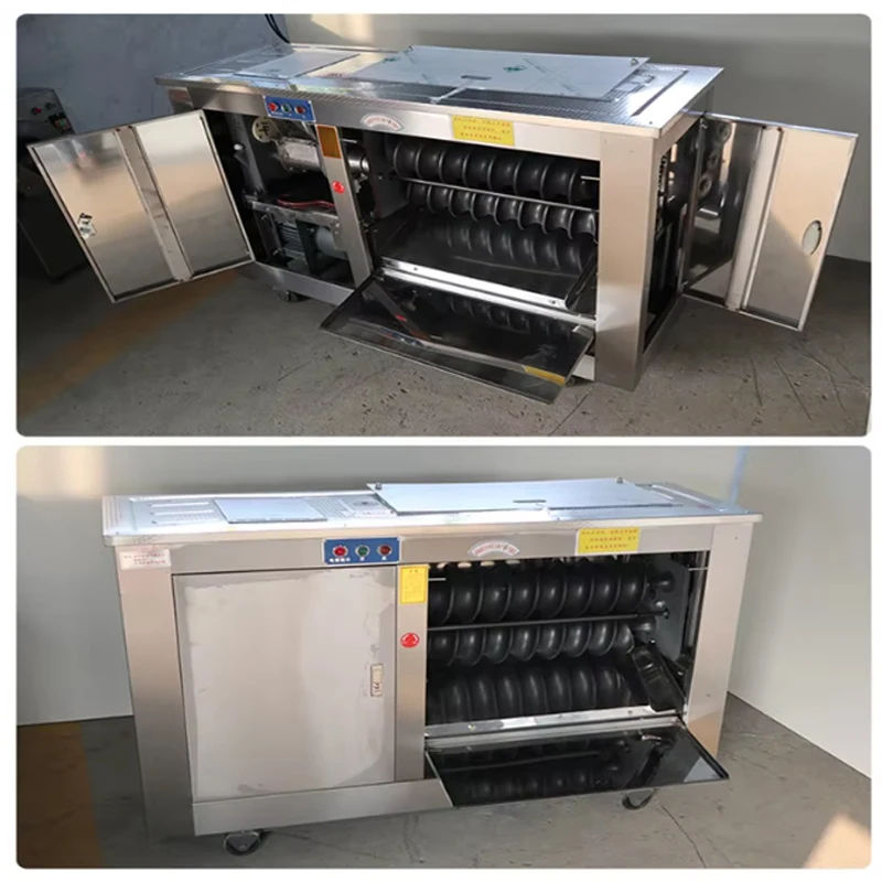 Fully Automatic Pizza Dough Cutter and Rounder Commercial Bread Dough Ball Cutting Machine Cookie Dough Divider Rounder Machine