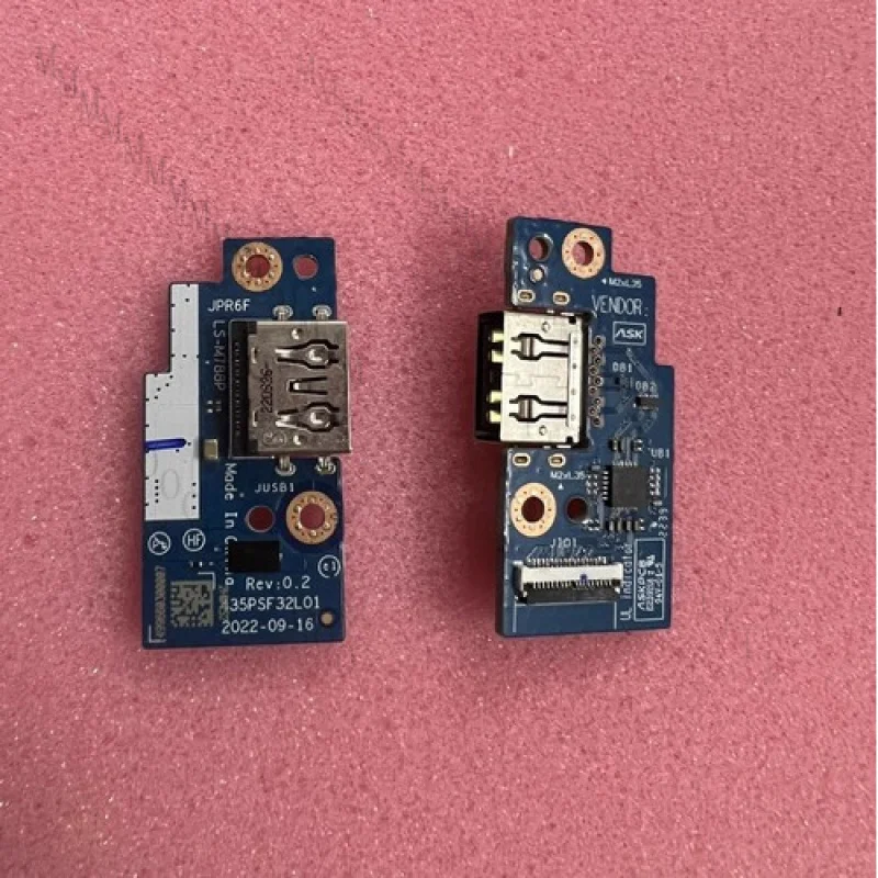 

AQ New USB IO Board JPR6F LS-M786P For HP Omen 16-wf Gaming Laptop