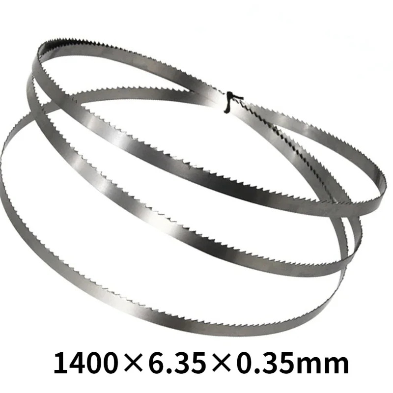 2Pcs 1400mm Bandsaw Blade 1400x6.35x0.35mm Woodworking Tools Accessories for Draper Scheppach Einhell Fox Band Saw