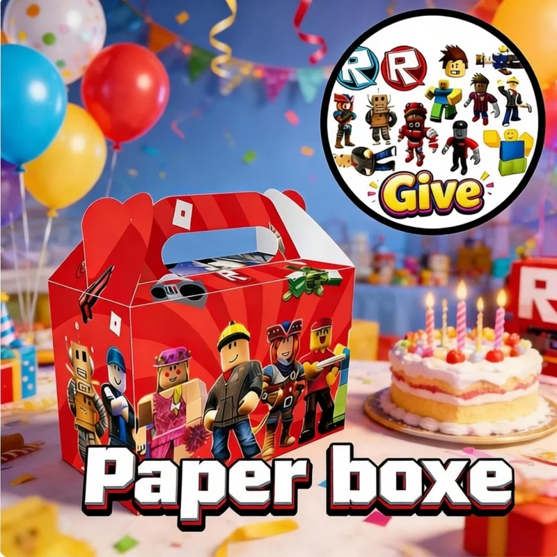 Roboter-Papierboxen-Kombinationsset Kreatives Handwerk für Festliche Zusammenkünfte, Veranstaltungen, Heimdekoration, Stilvolles Requisit für Themenveranstaltungen – Detail 3