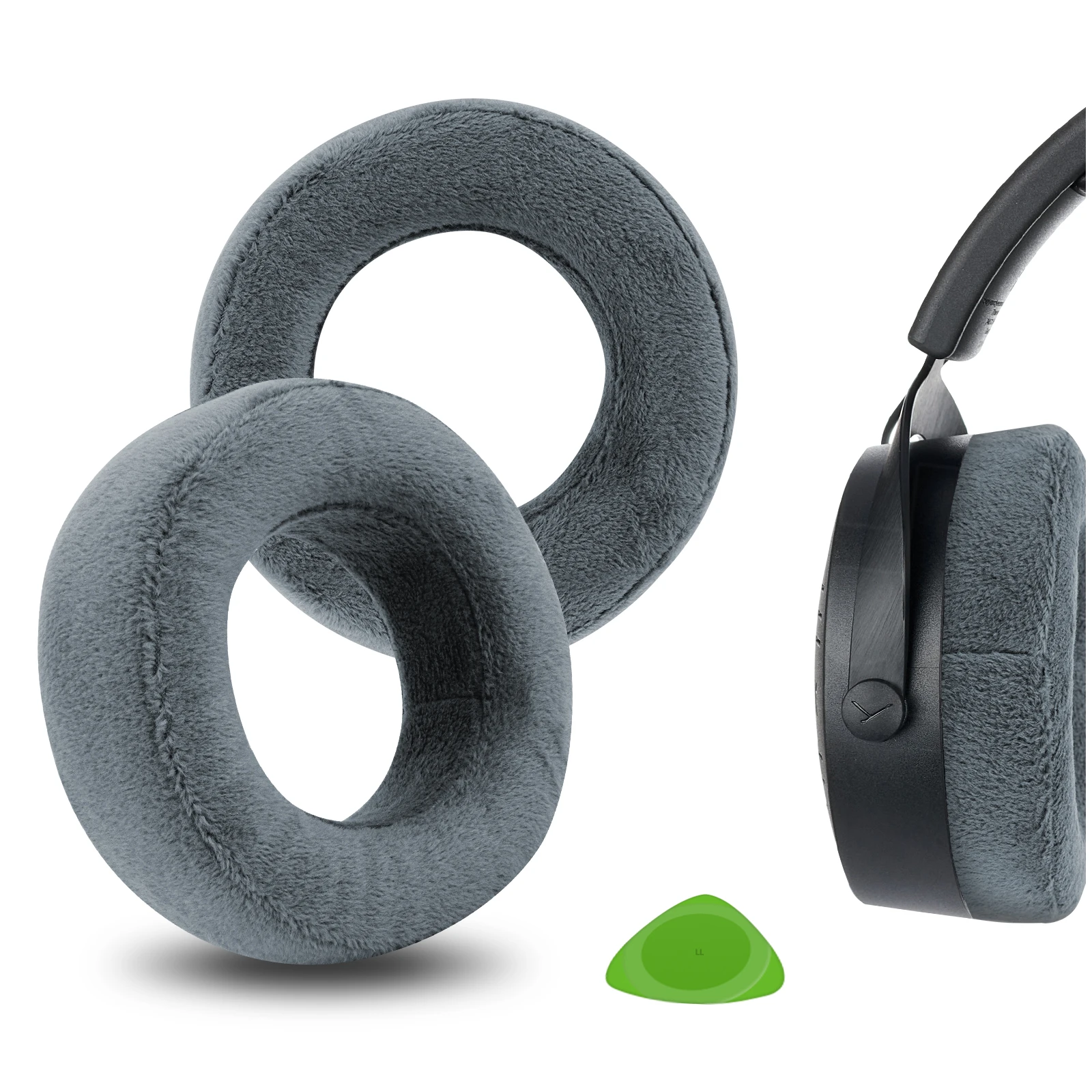 Geekria Comfort Extra Thick Velour Replacement Ear Pads for Beyerdynamic DT 700 PRO X, DT 900 PRO X Headphones