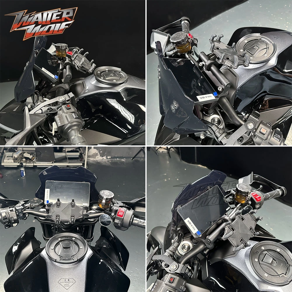 ل ZONTES 703R 2025 نظام تحديد المواقع والملاحة قوس حامل الهاتف المحمول حامل ZT703R Sat Nav دعم 22 مللي متر الصليب بار حامل هاتف المحمول