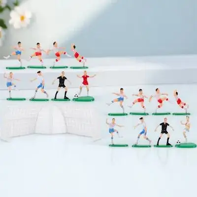 

Soccer Themed Cake Decorating Kit 2 Sets Miniature Field Decor Plastic Sports Accessories For Birthday Parties And Events