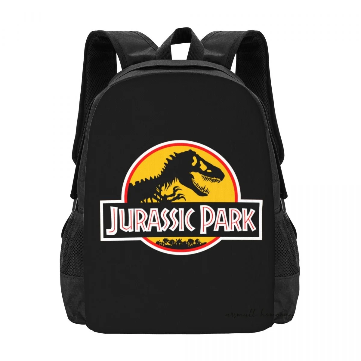 Jurassic Park Water-resistant Backpack for Women Men, Casual College Book Bag for Outdoor Sports Hiking Camping