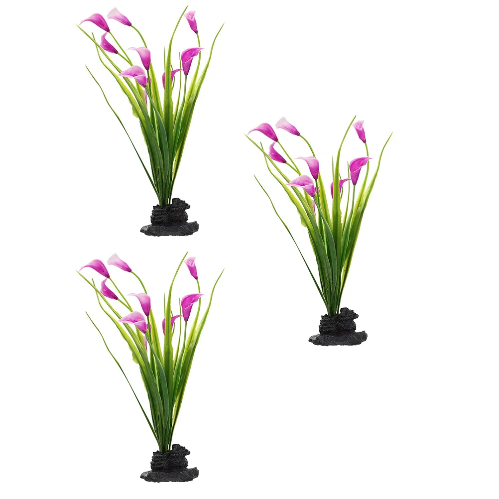 

3pcs Sushi Plate Flower Decoration Sashimi Serving Plate Ornament Lifelike Artificial Flower Adornment For Japanese Restaurant