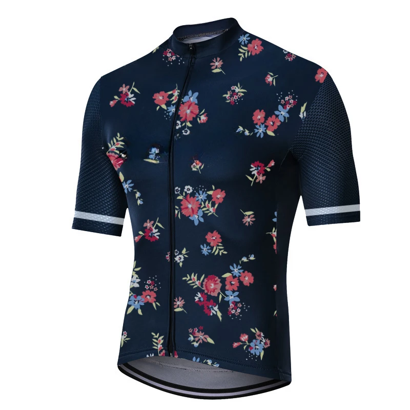 Men Short sleeve Cycling Jersey Mtb Road Bicycle Shirt Summer Breathable Bike Jersey Cycling